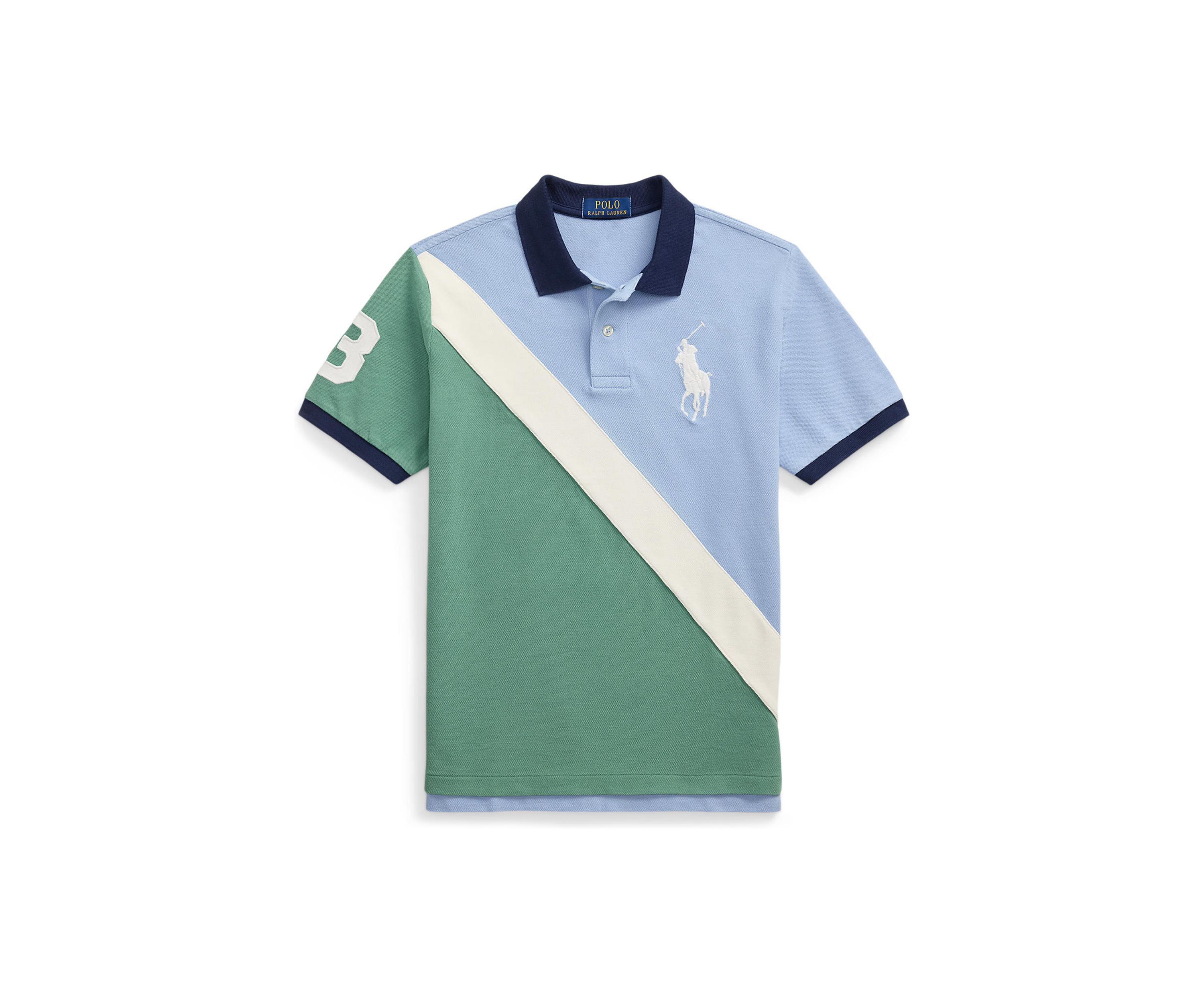Boys 8-20 Big Pony Cotton Mesh Polo Shirt