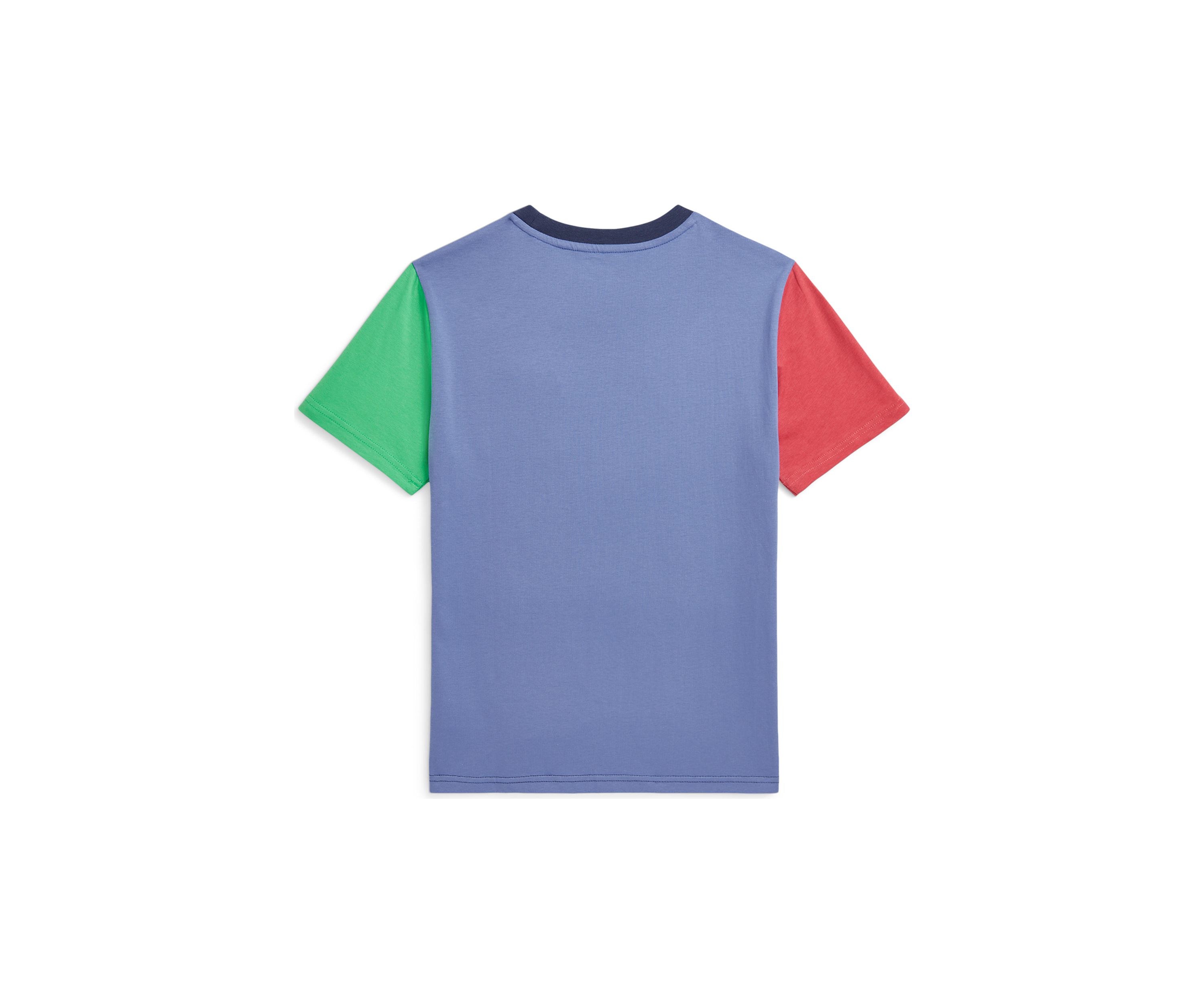 Boys 8-20 Color-Blocked Cotton Pocket T-Shirt