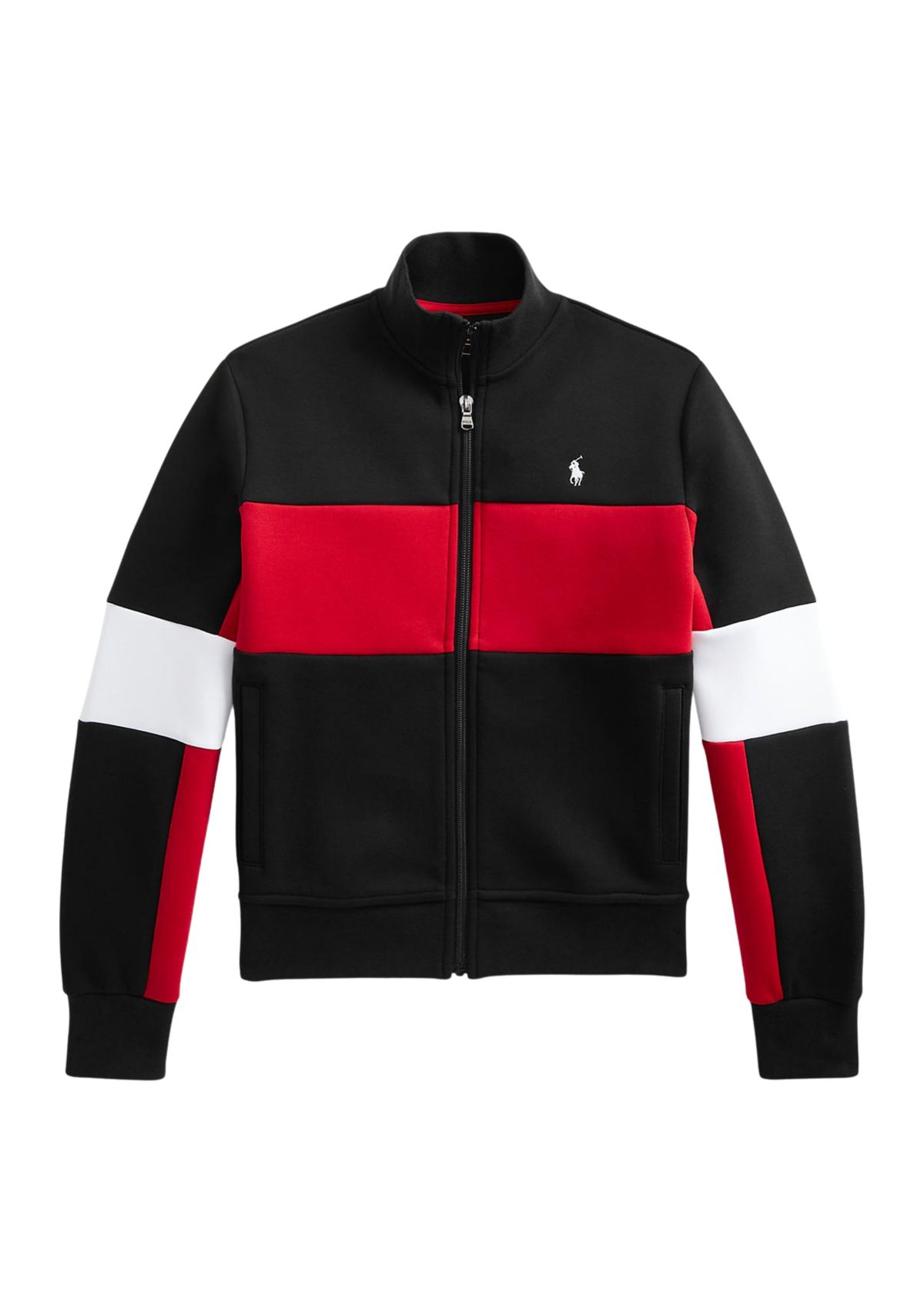 Boys 8-20 Double-Knit Track Jacket