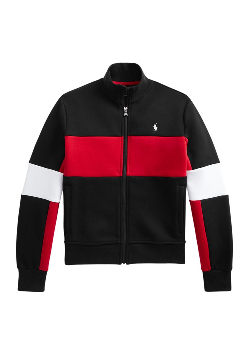 Boys 8-20 Double-Knit Track Jacket