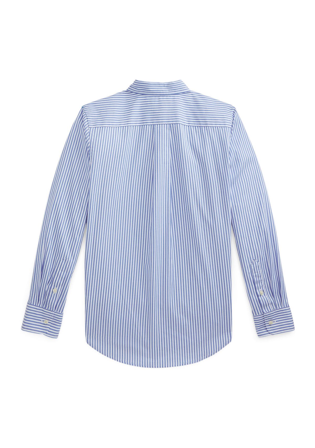 Boys 8-20 Striped Cotton Poplin Shirt