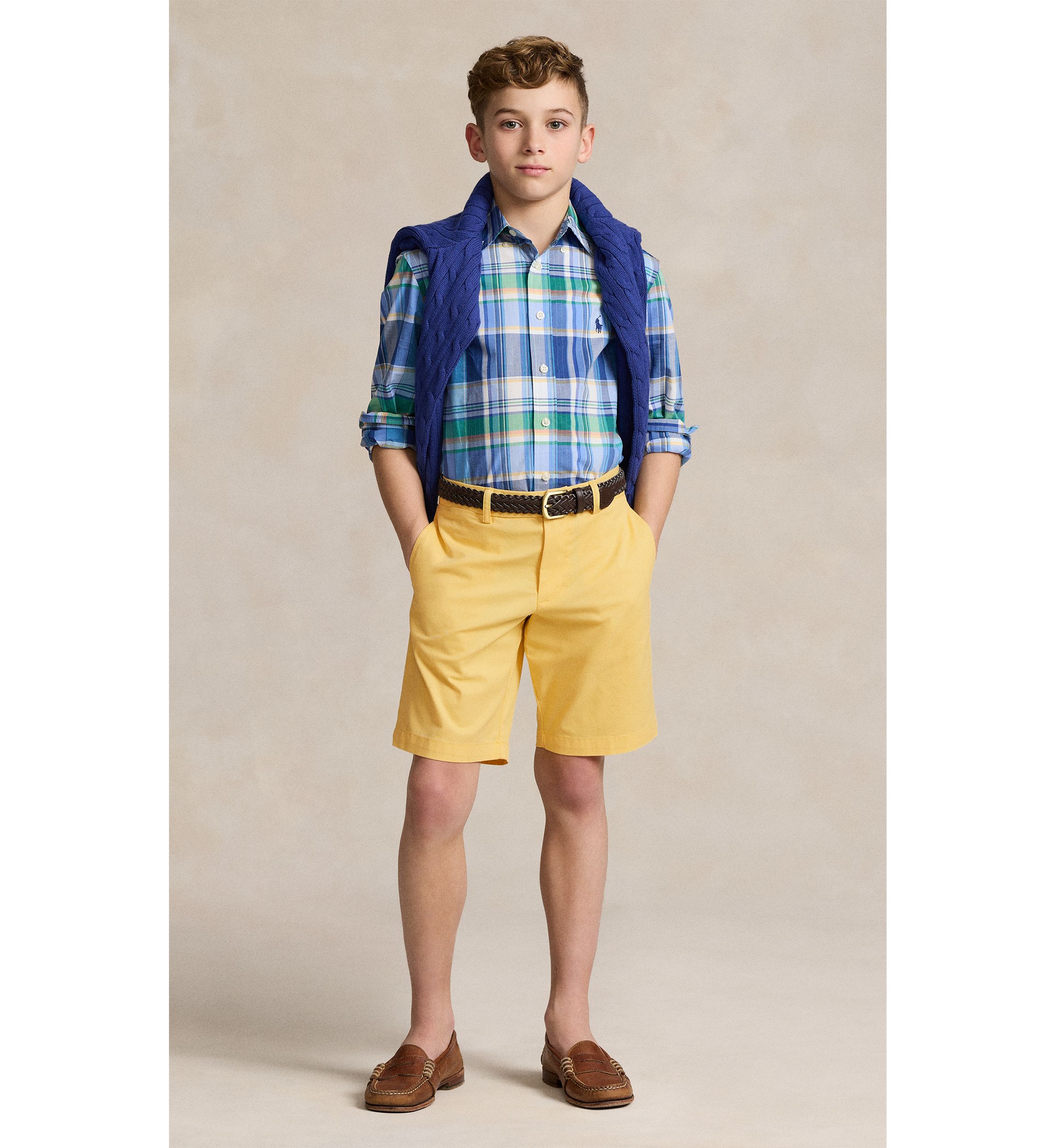 Boys 8-20 Straight Fit Flex Abrasion Twill Short