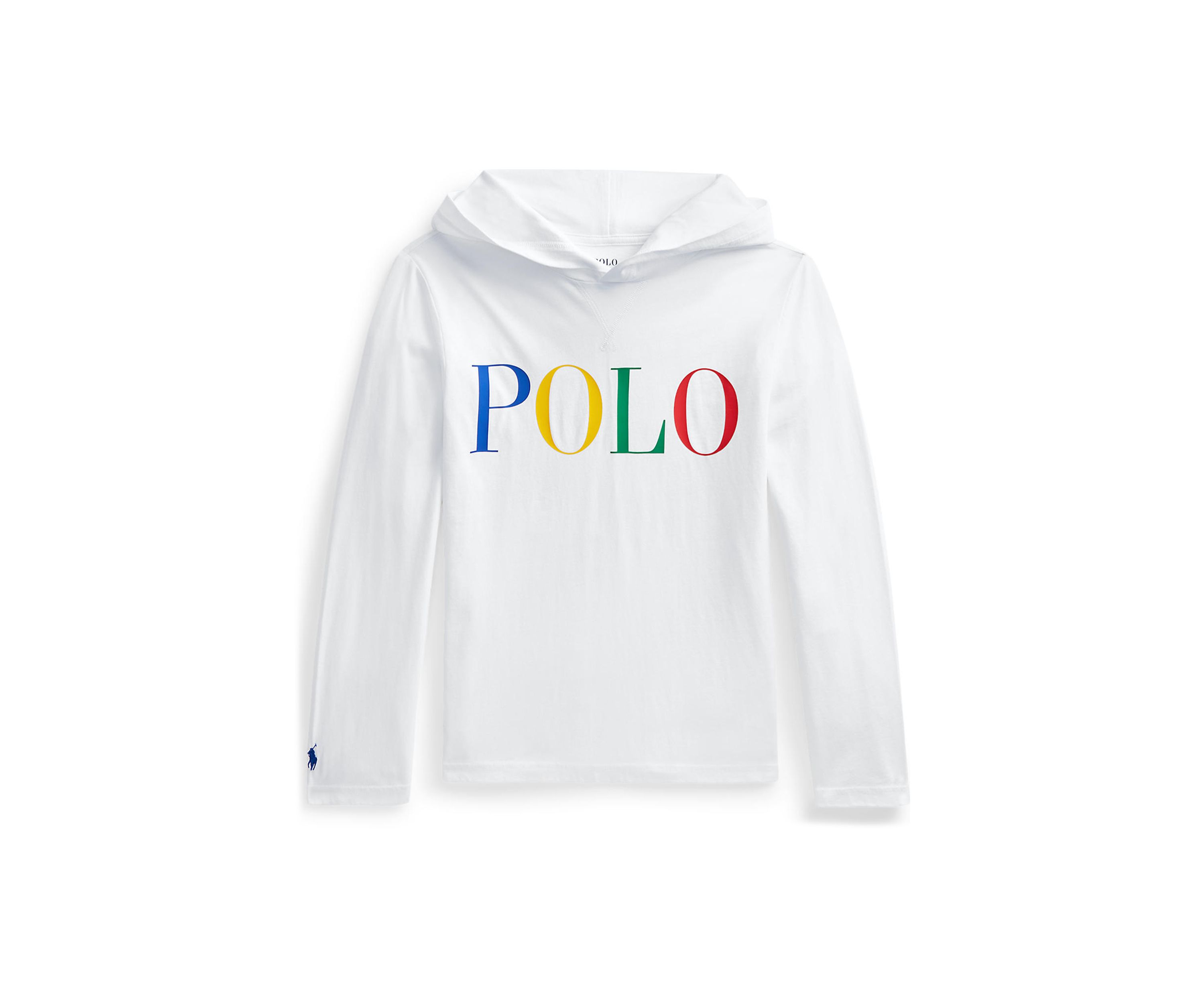 Boys 8-20 Logo Cotton Jersey Hooded T-Shirt