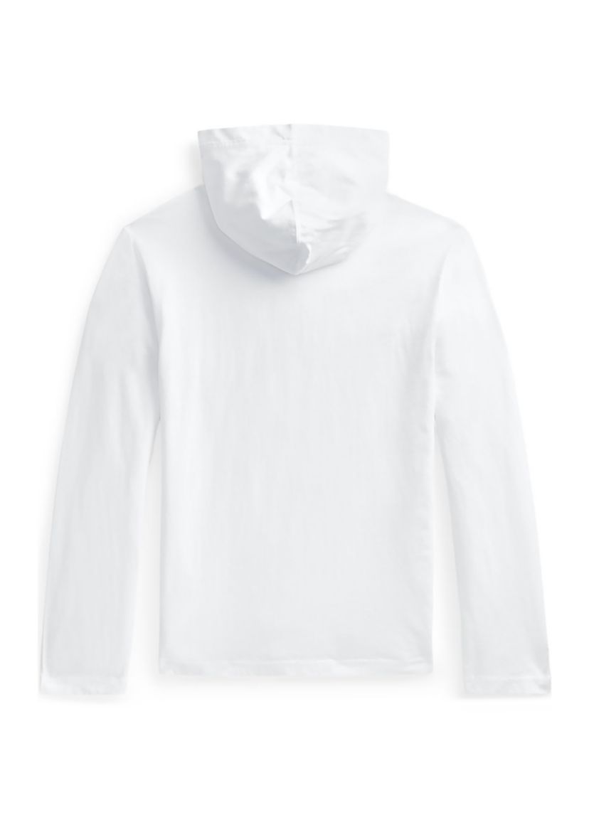 Boys 8-20 Logo Cotton Jersey Hooded T-Shirt