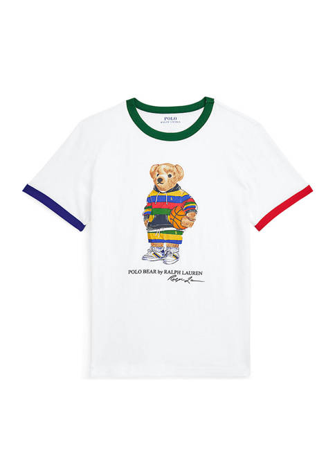 Ralph Lauren Childrenswear Boys 8-20 Polo Bear Cotton