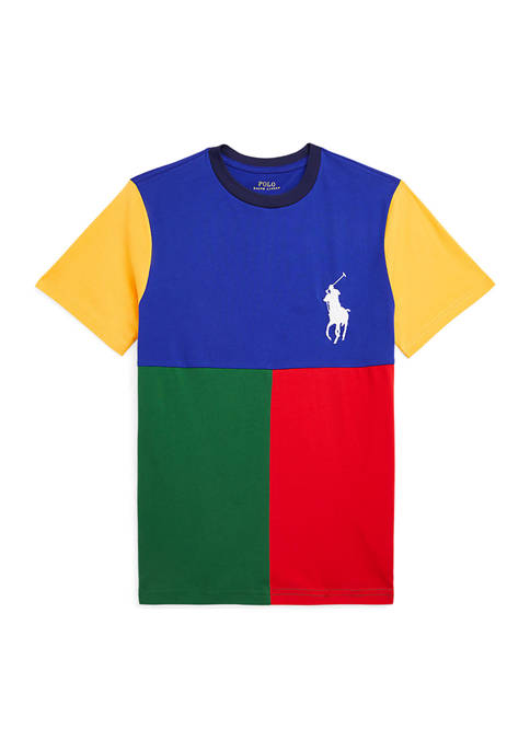 Ralph Lauren Childrenswear Boys 8-20 Big Pony Color-Blocked