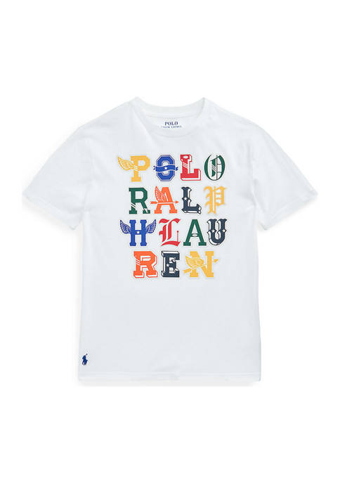 Ralph Lauren Childrenswear Boys 8-20 Logo Cotton Jersey