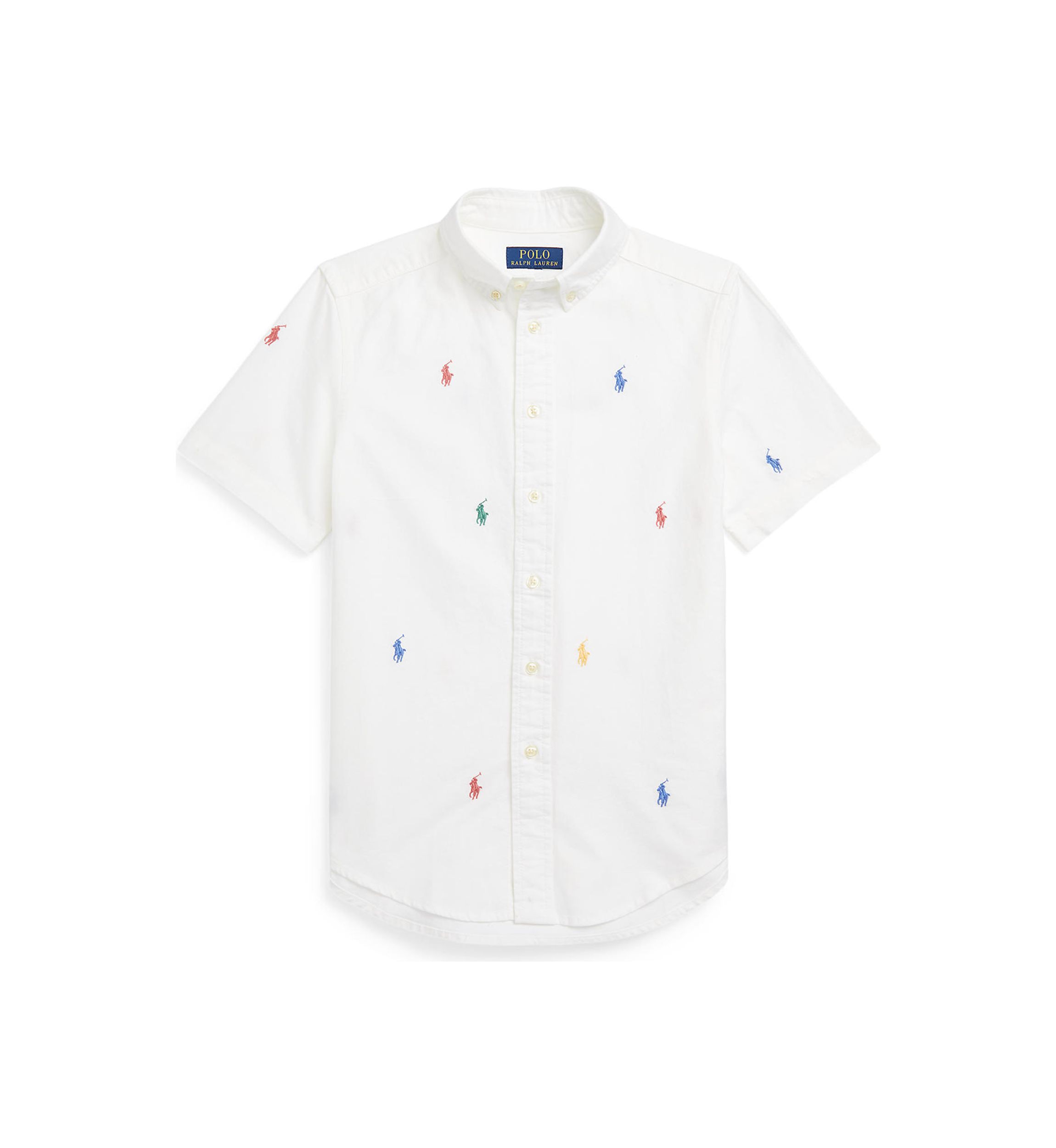 Boys 8-20 Polo Pony Oxford Short Sleeve Shirt