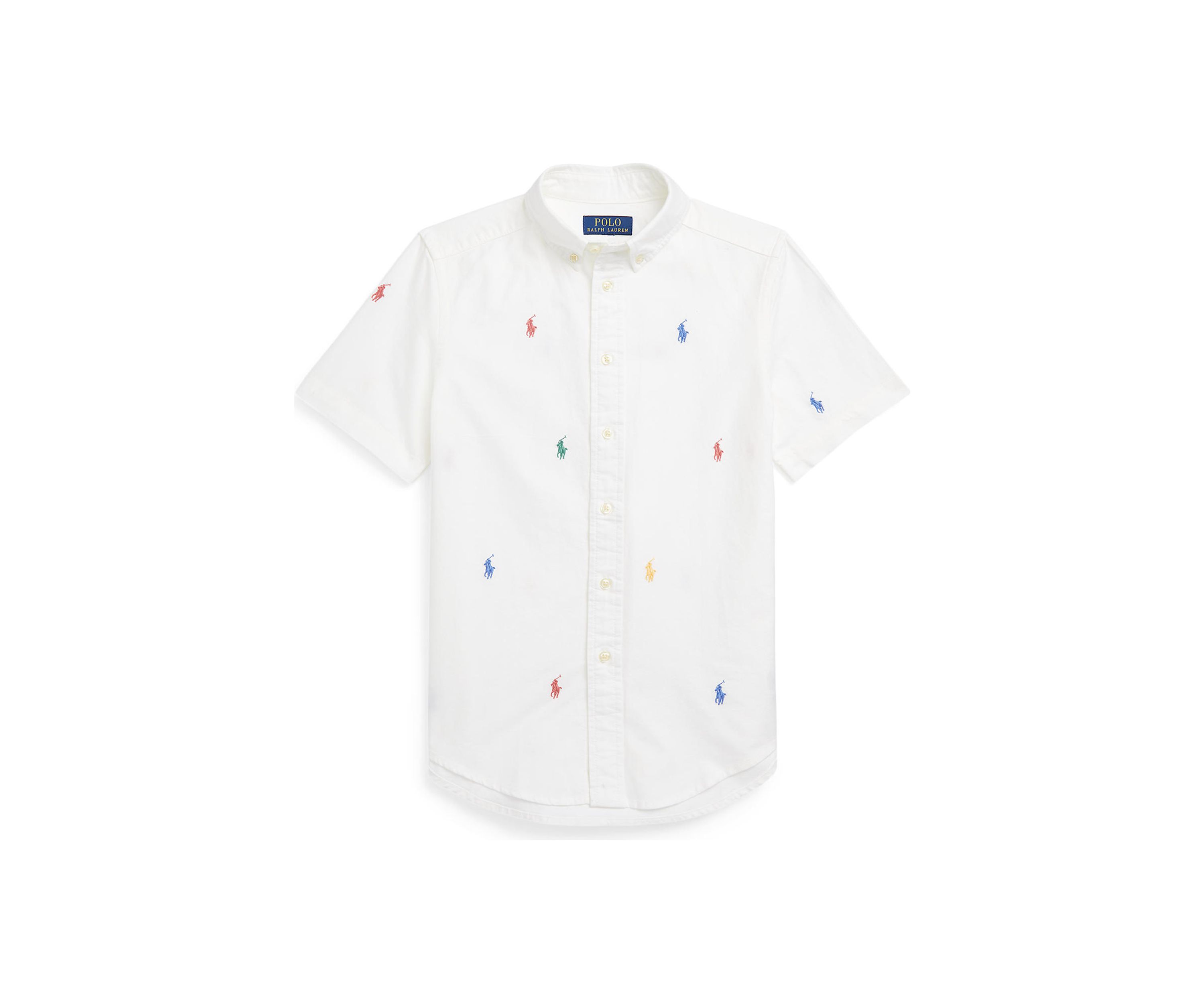 Boys 8-20 Polo Pony Oxford Short Sleeve Shirt