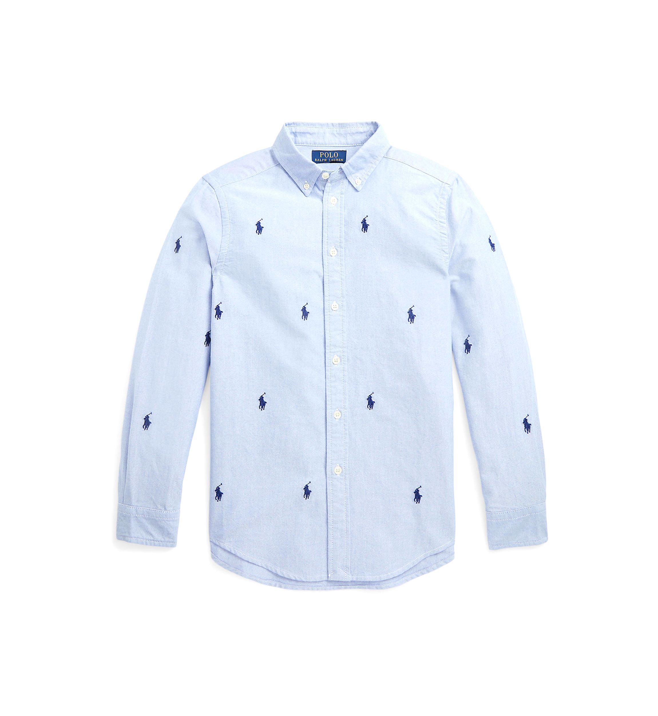 Boys 8-20 Polo Pony Cotton Oxford Shirt