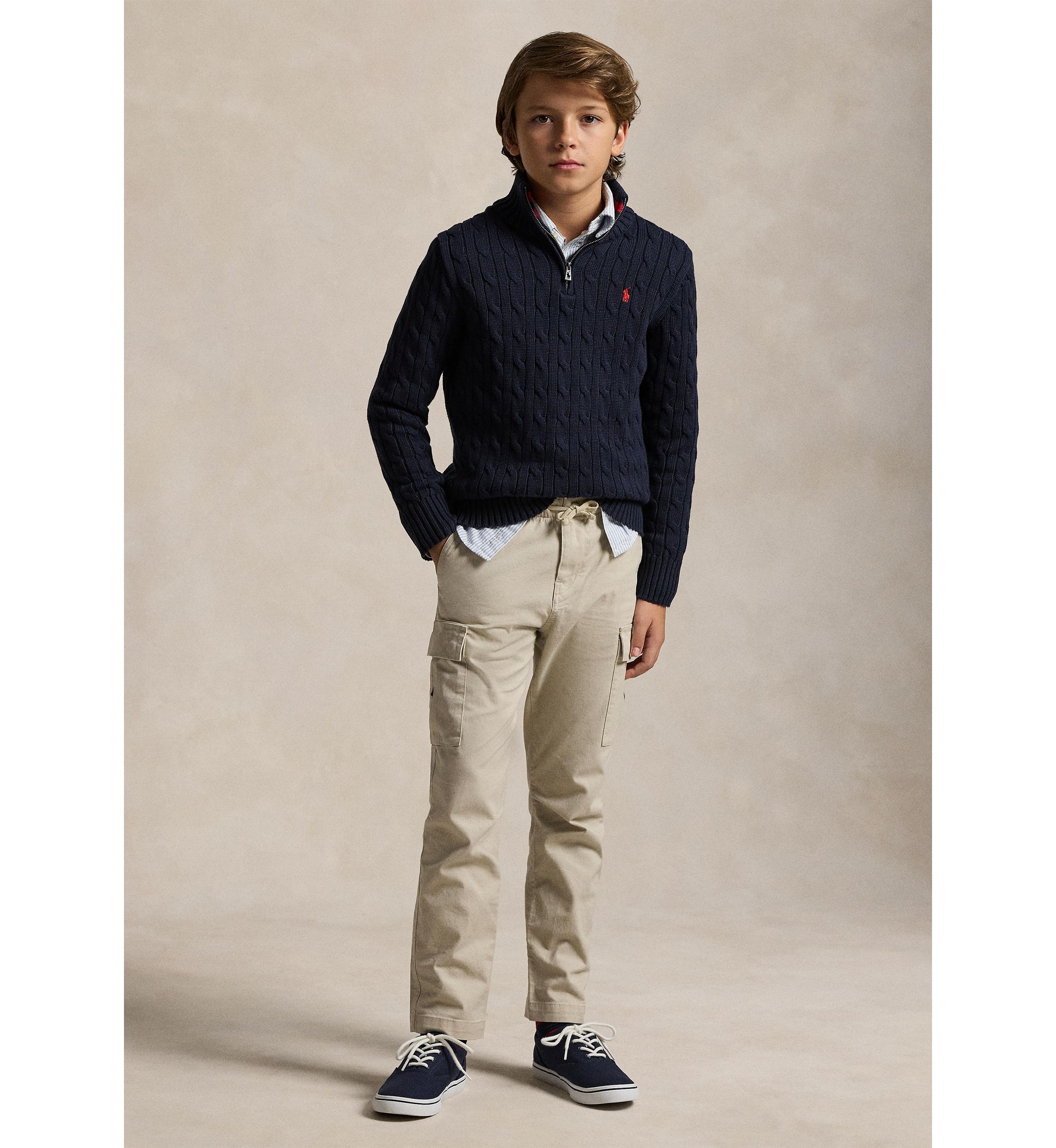 Boys 8-20 Stretch Chino Cargo Pants