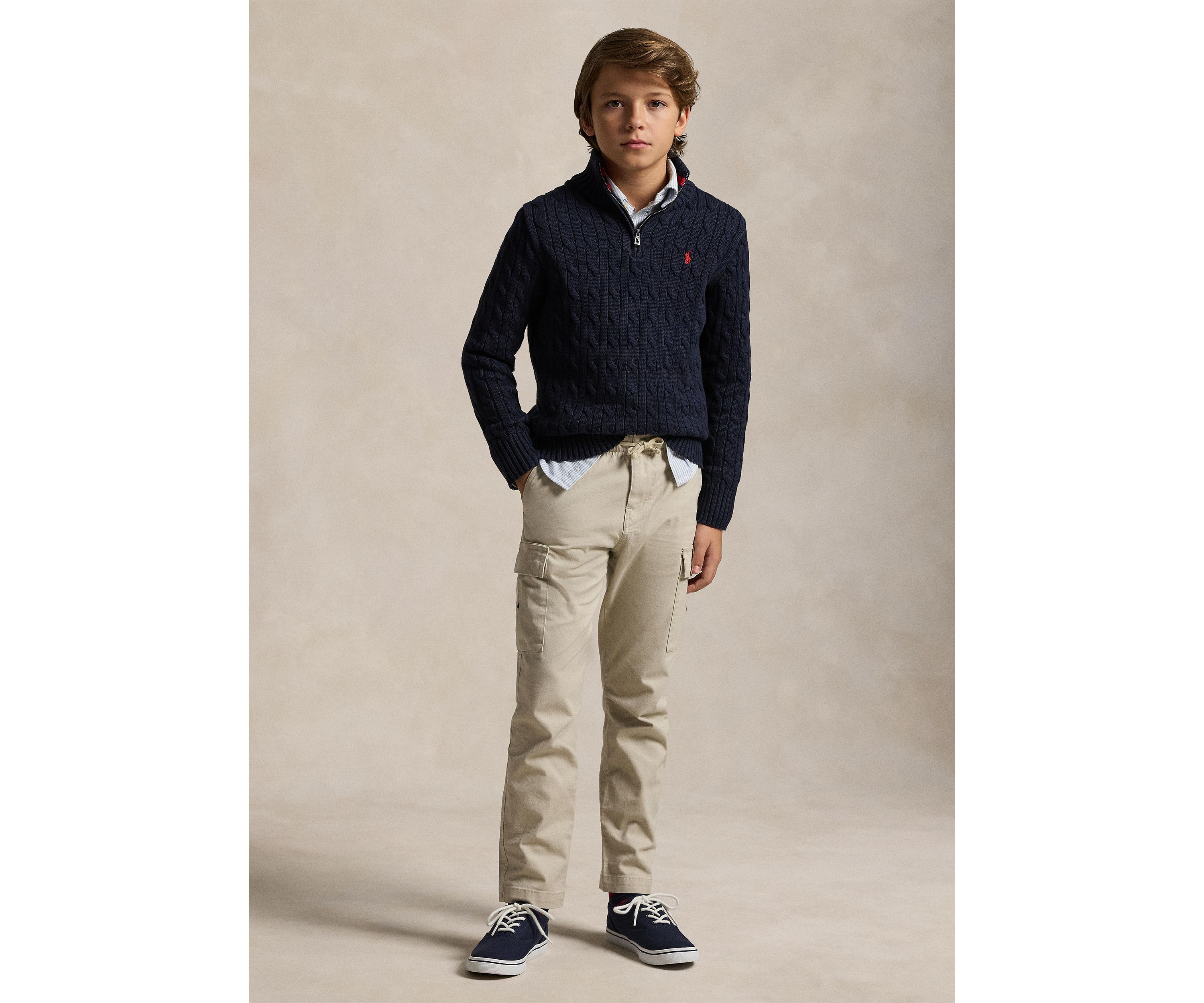 Boys 8-20 Stretch Chino Cargo Pants