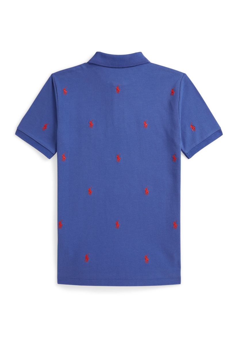 Ralph Lauren Childrenswear Boys 8-20 Polo Pony Cotton Mesh Polo