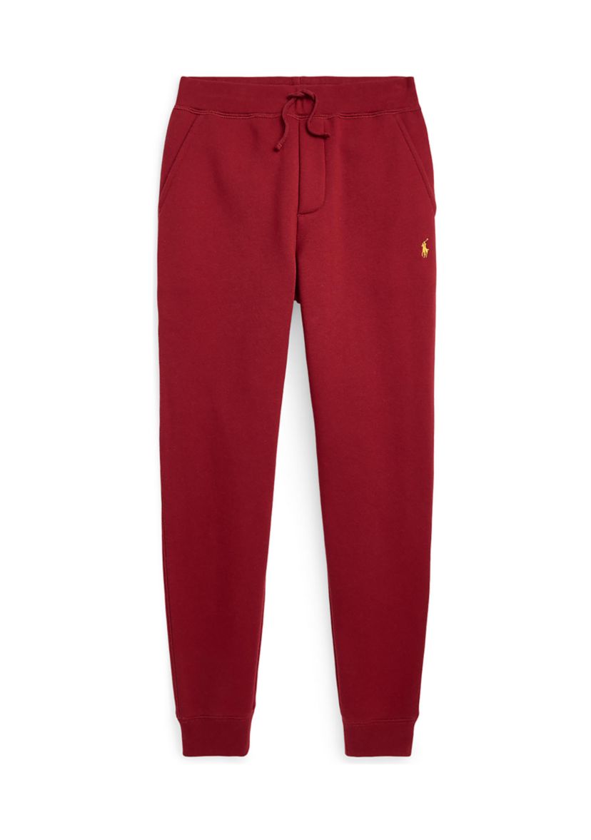 Boys 8-20 Plaid Pocket Fleece Jogger Pants