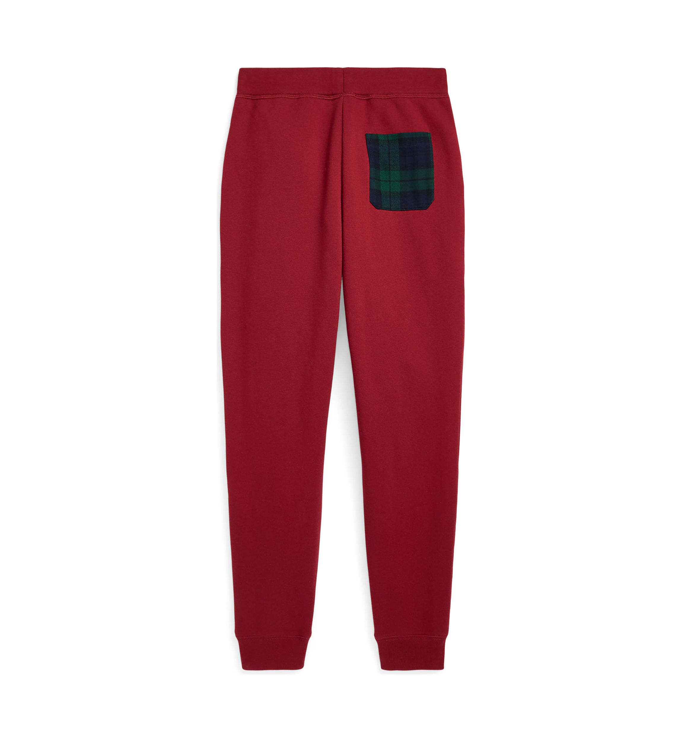 Boys 8-20 Plaid Pocket Fleece Jogger Pants