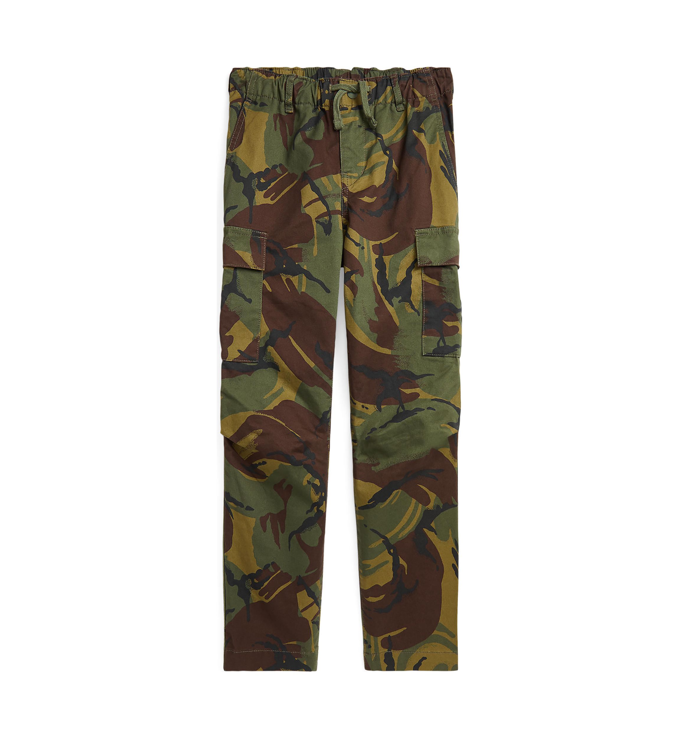 Boys 8-20 Camo Stretch Chino Cargo Pants