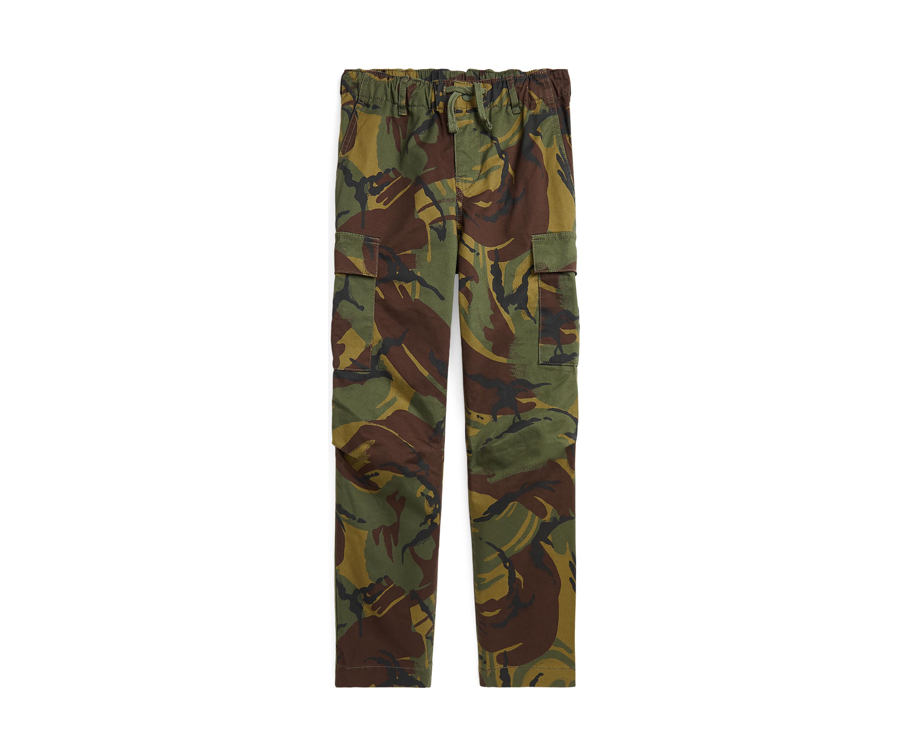 Boys 8-20 Camo Stretch Chino Cargo Pants