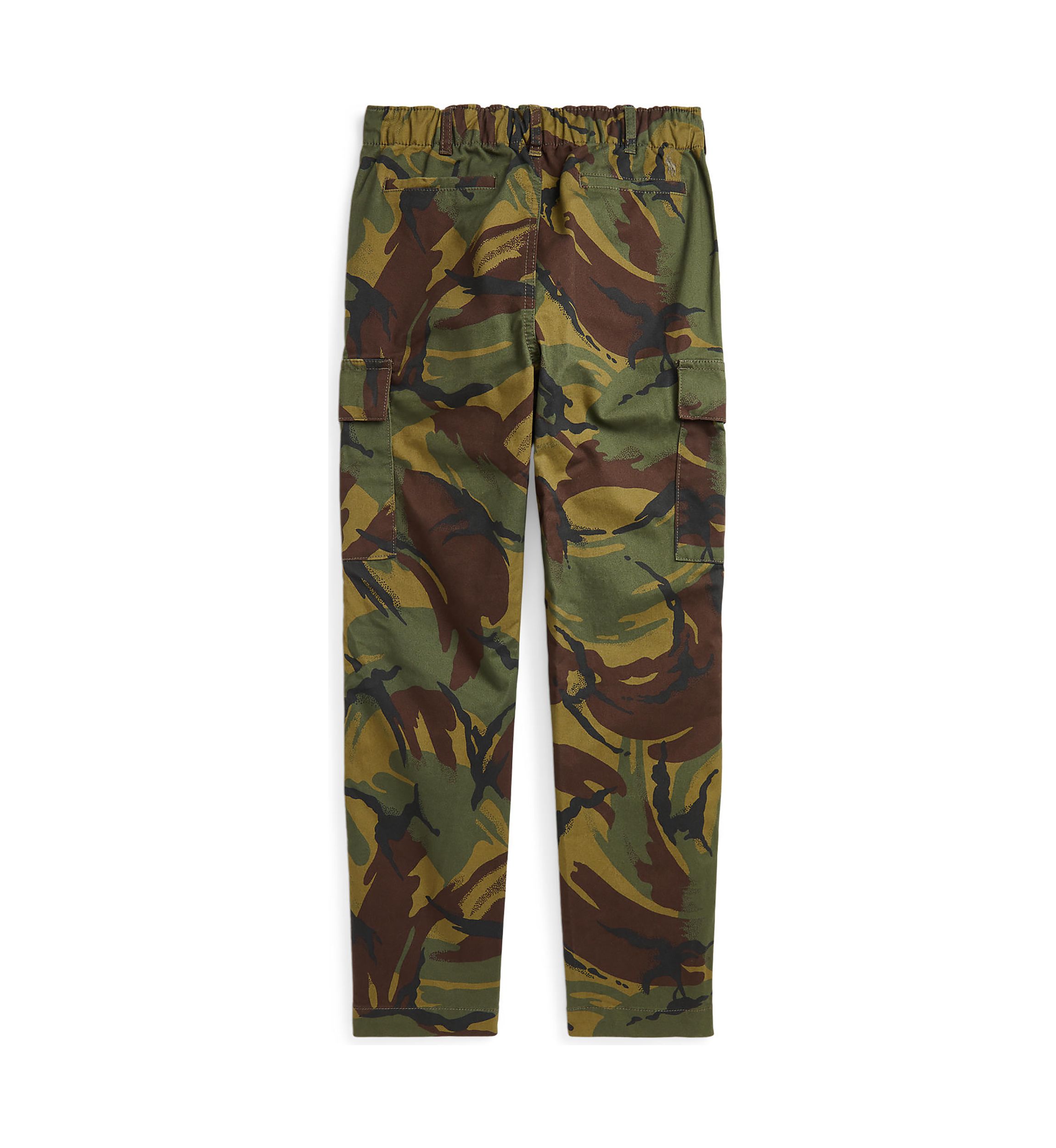 Boys 8-20 Camo Stretch Chino Cargo Pants