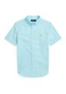 Boys 8-20 Cotton Poplin Short Sleeve Shirt