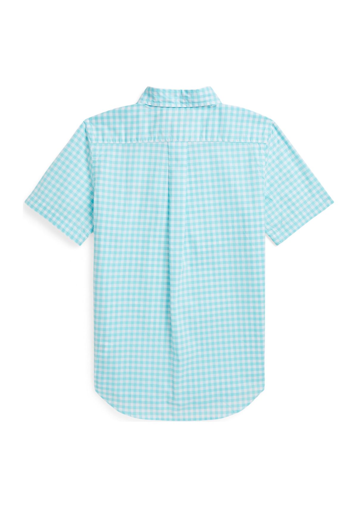 Boys 8-20 Cotton Poplin Short Sleeve Shirt