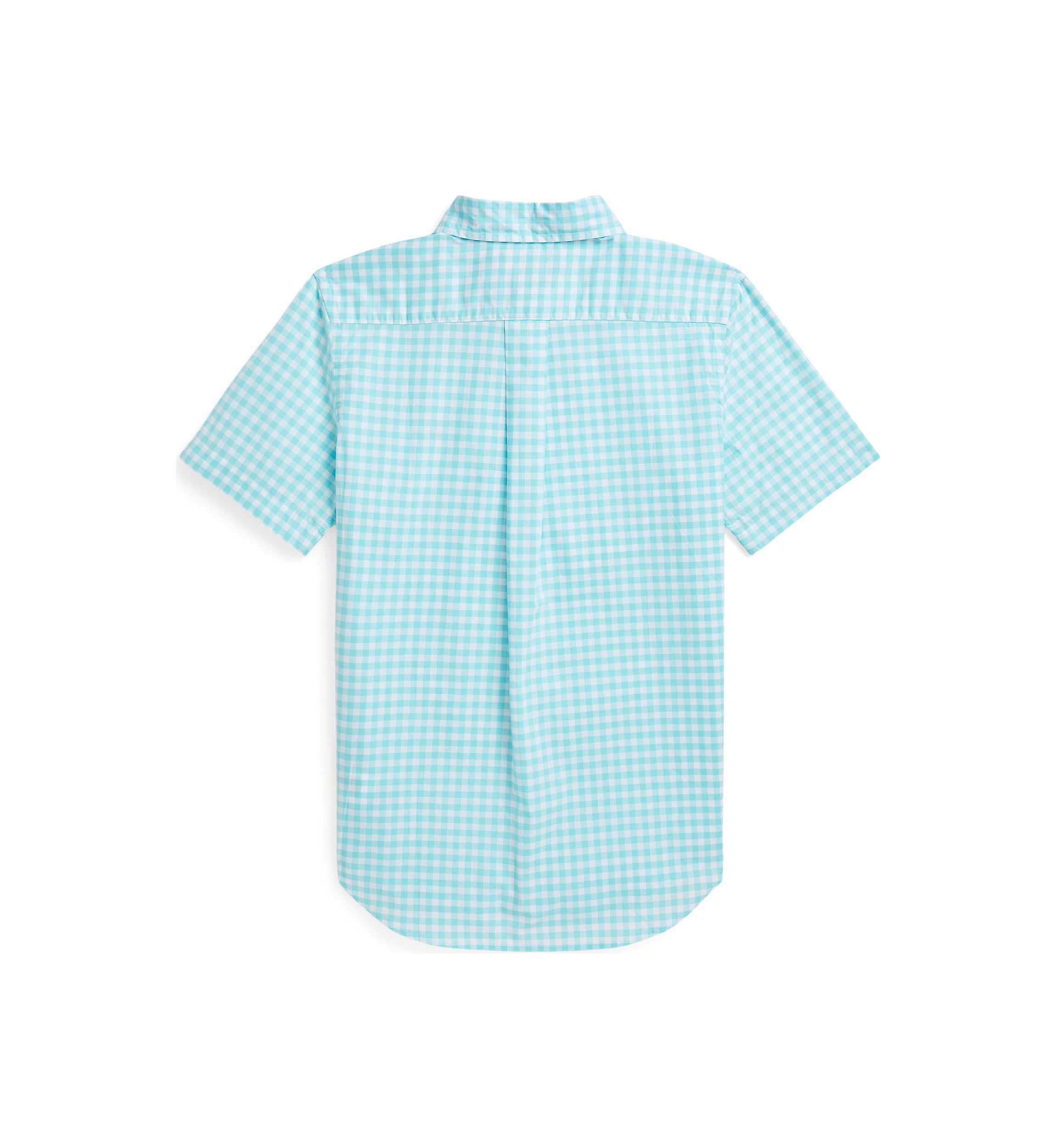 Boys 8-20 Cotton Poplin Short Sleeve Shirt