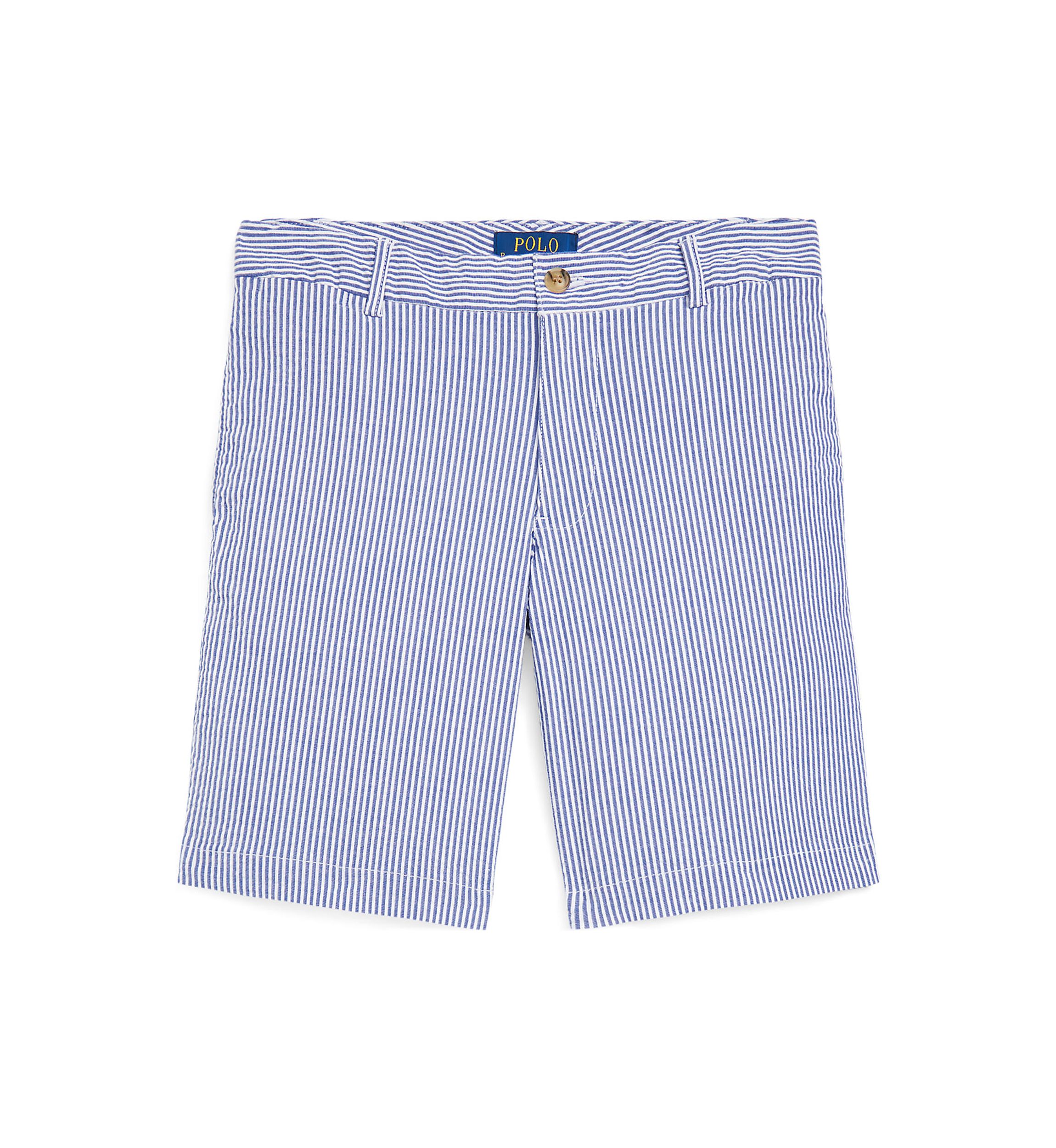 Boys 8-20 Stretch Cotton Seersucker Shorts 