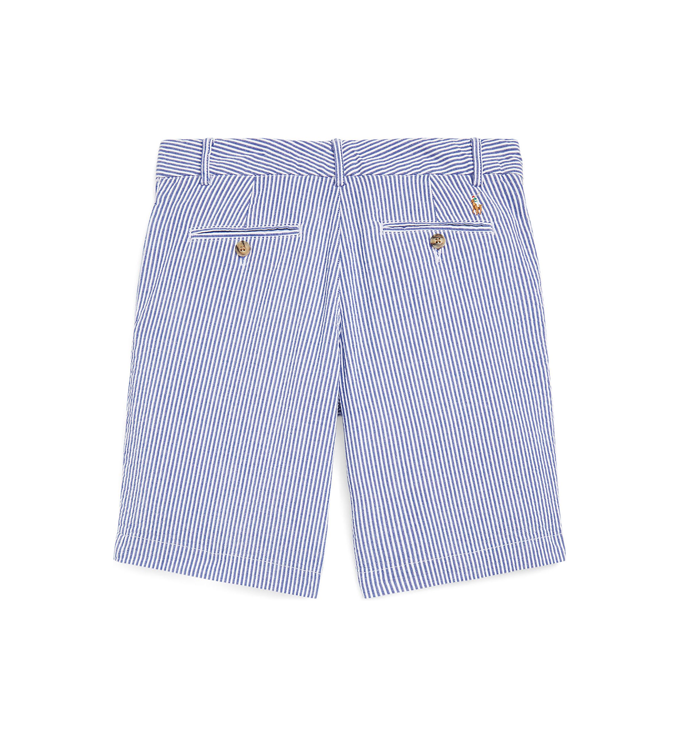Boys 8-20 Stretch Cotton Seersucker Shorts 