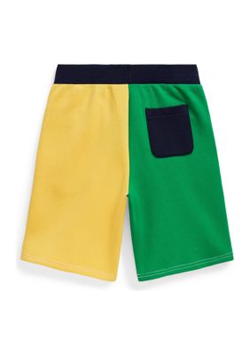 Polo Ralph Lauren Big Boys 8-20 Color Block Logo Fleece Short