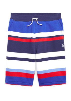 Polo Ralph Lauren Big Boys 8-20 Color Block Logo Fleece Short