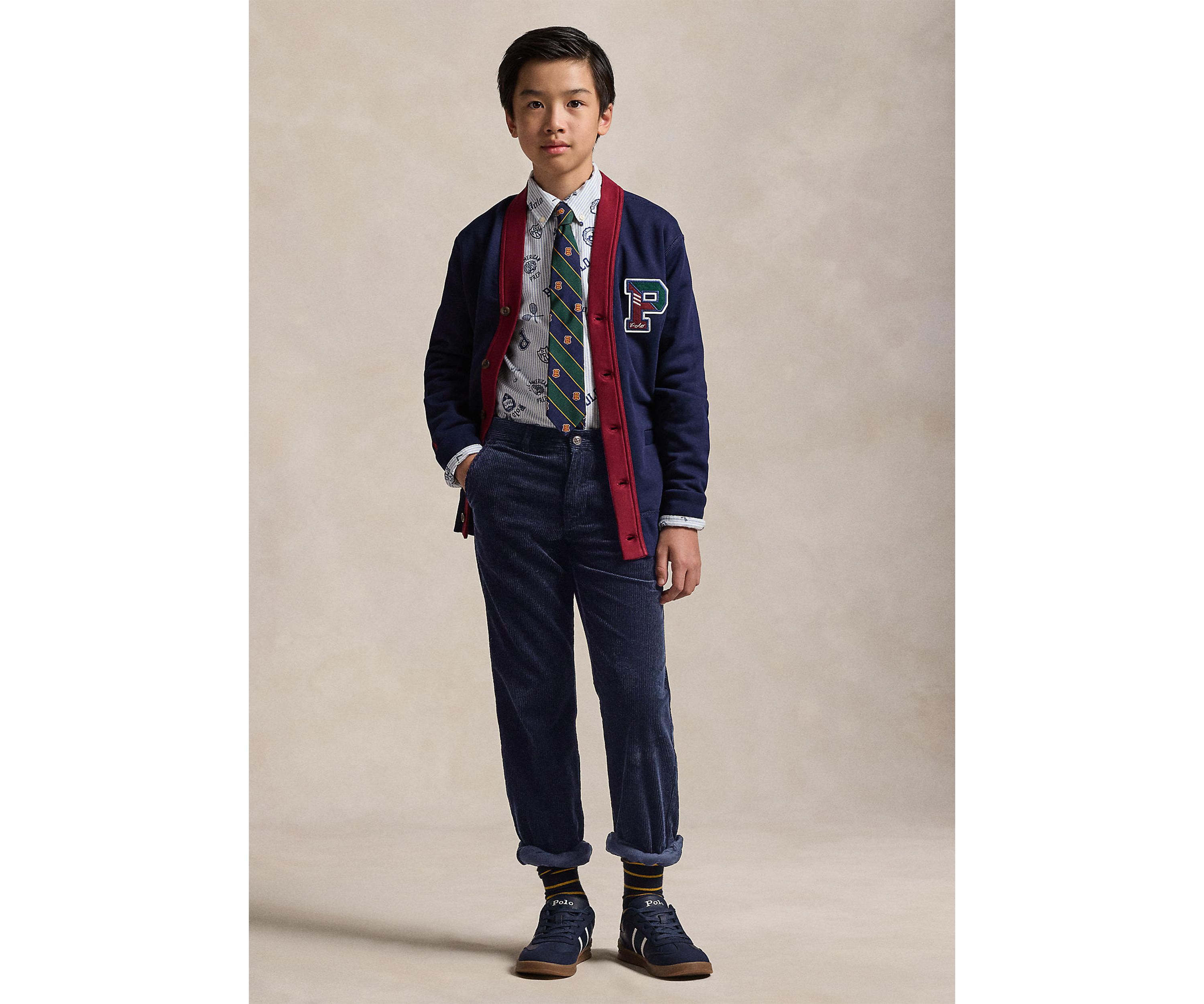 Boys 8-20 Straight Fit Cotton Corduroy Pants