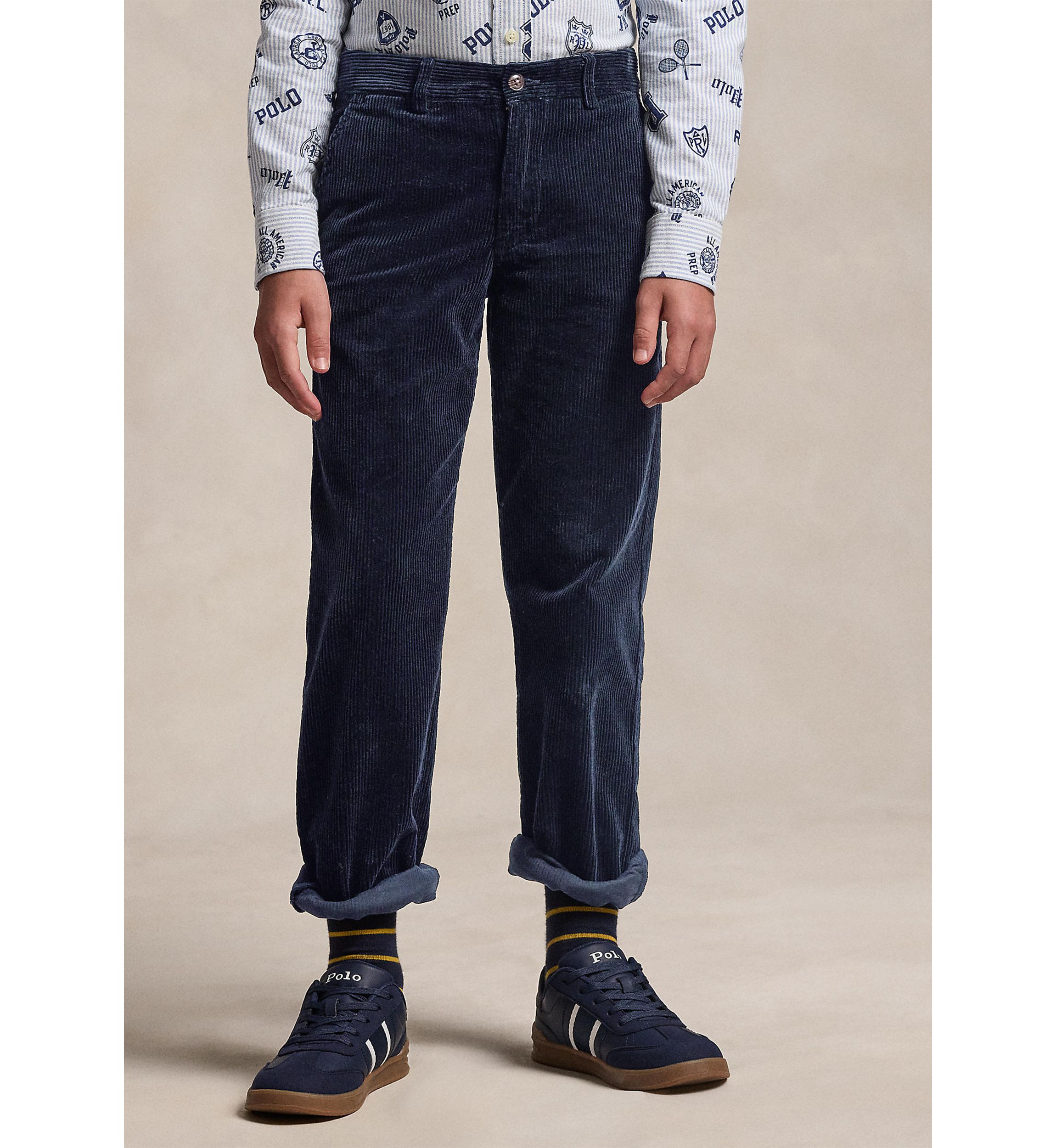 Boys 8-20 Straight Fit Cotton Corduroy Pants