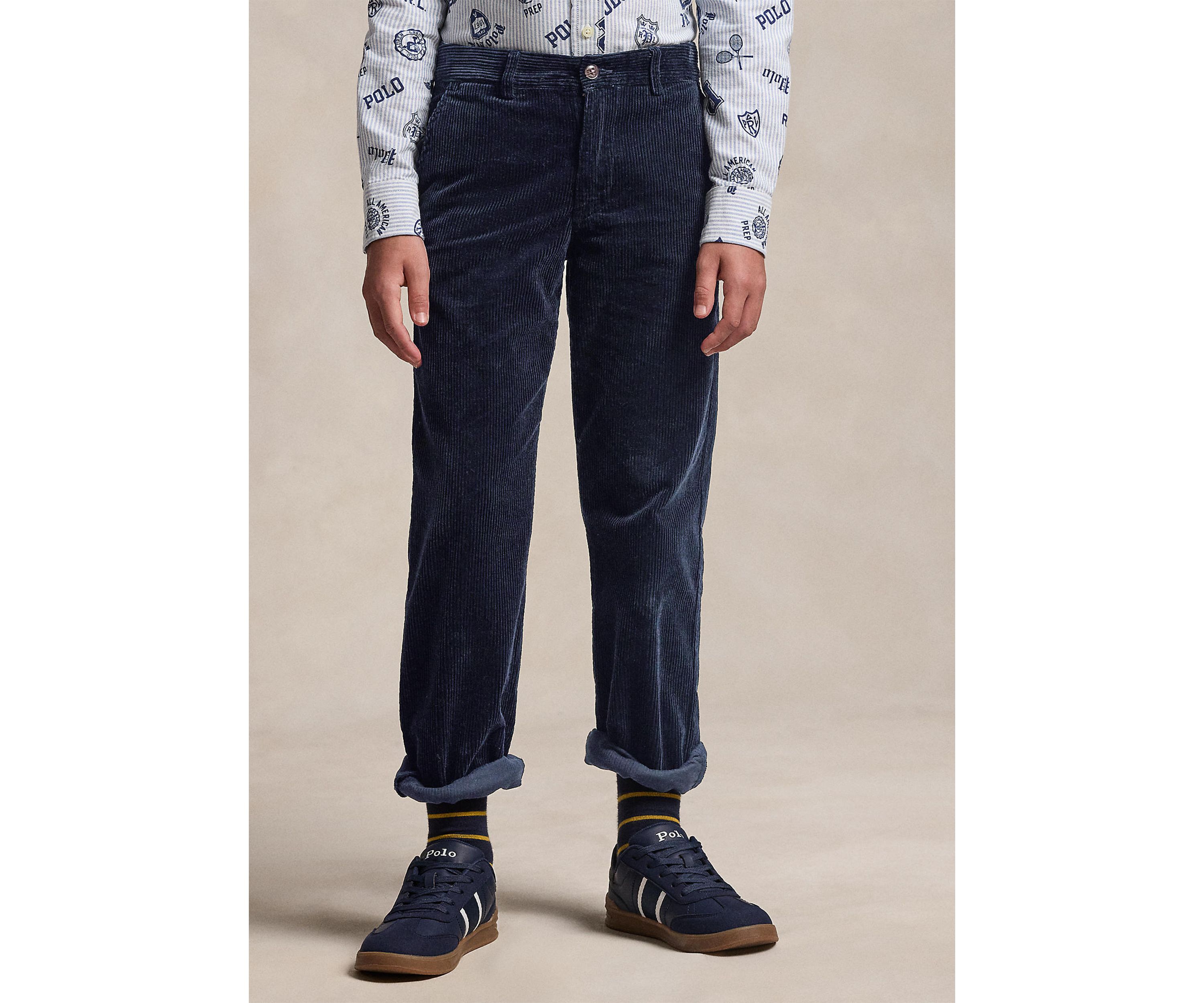Boys 8-20 Straight Fit Cotton Corduroy Pants