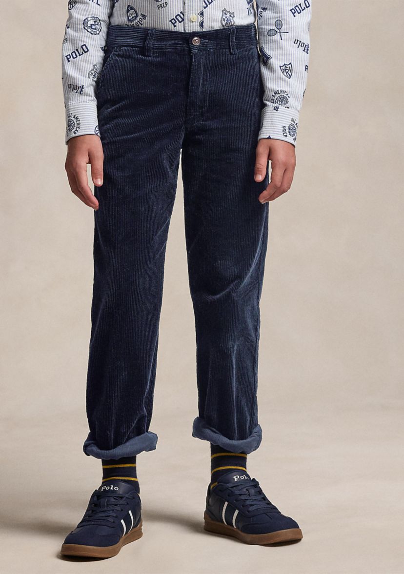 Boys 8-20 Straight Fit Cotton Corduroy Pants