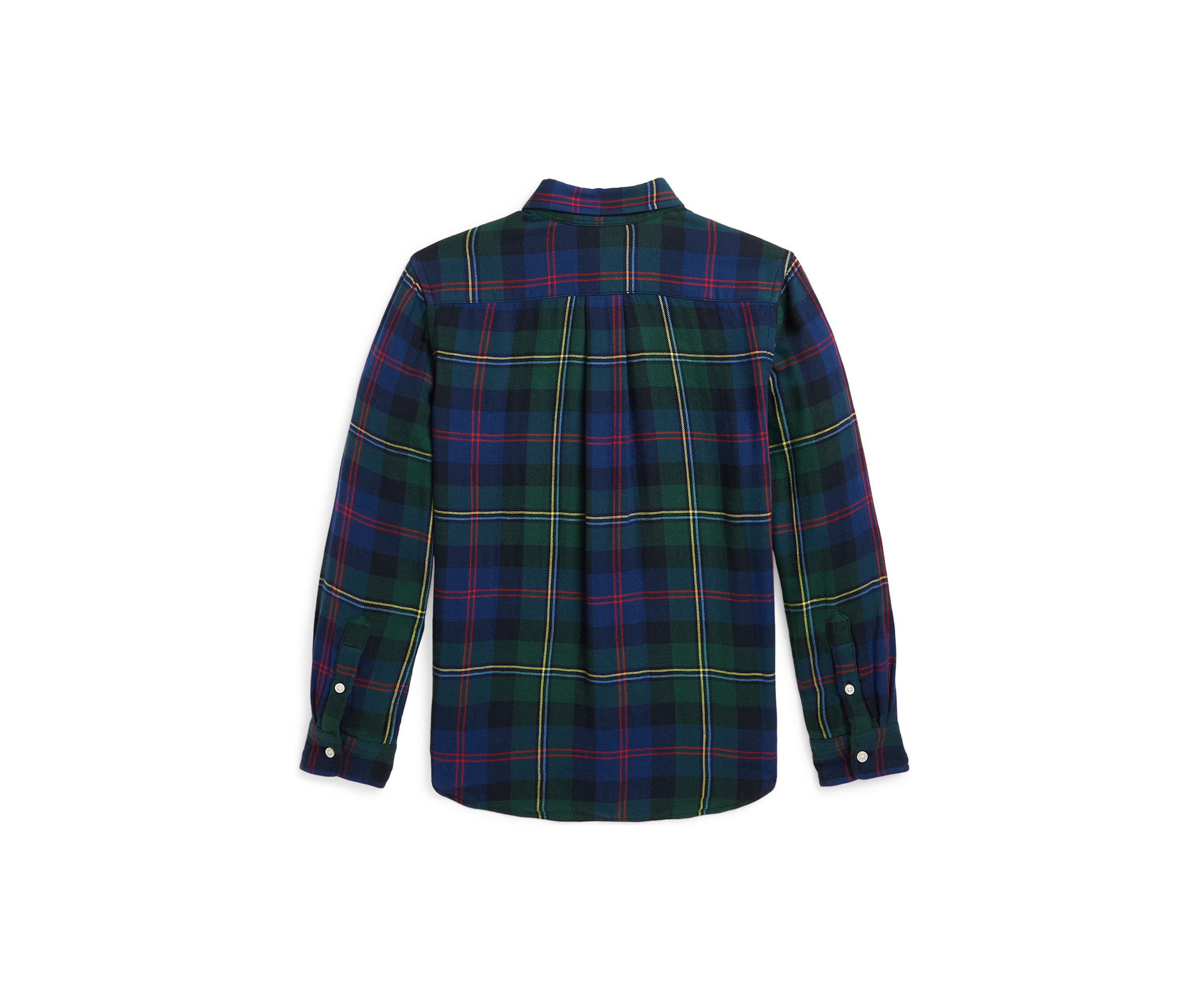 Boys 8-20 Buffalo Check Double Faced Cotton Shirt