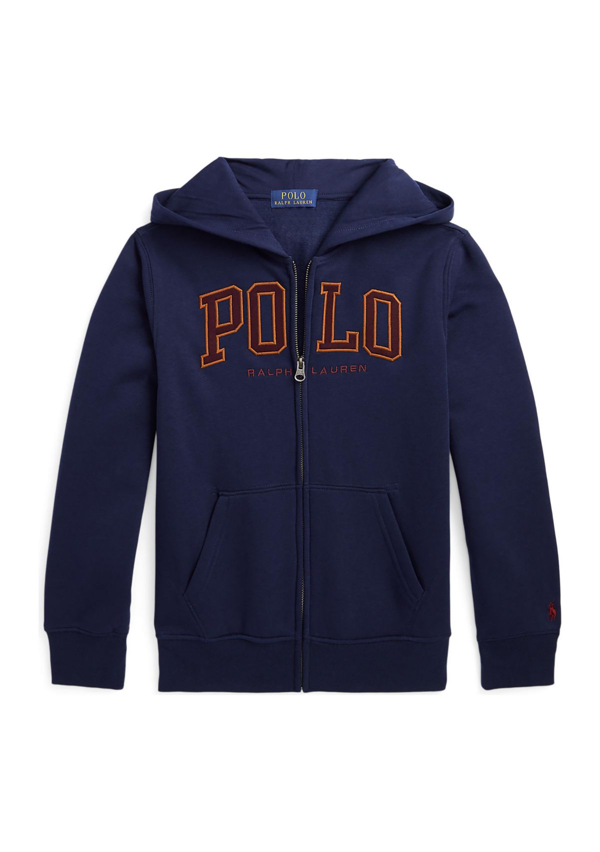 Boys 8-20 Logo Fleece Full Zip Hoodie