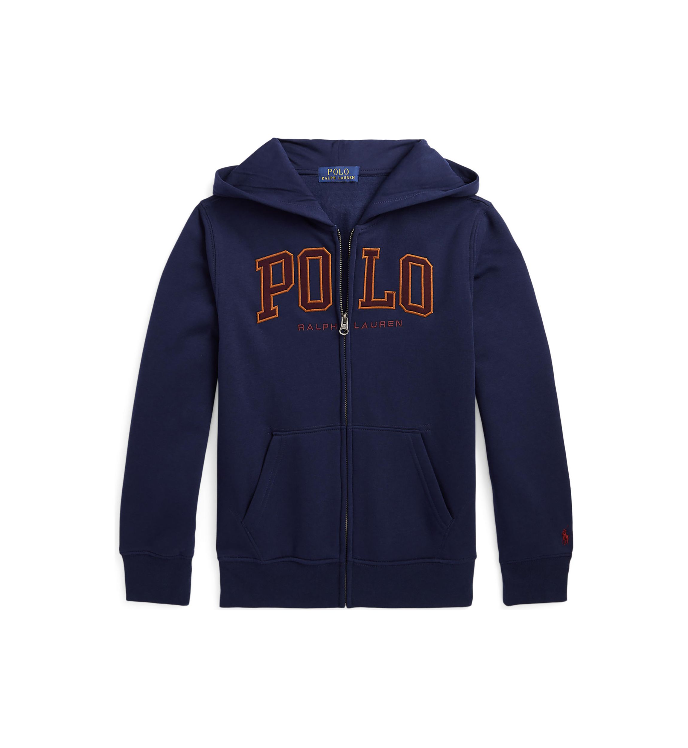 Boys 8-20 Logo Fleece Full Zip Hoodie