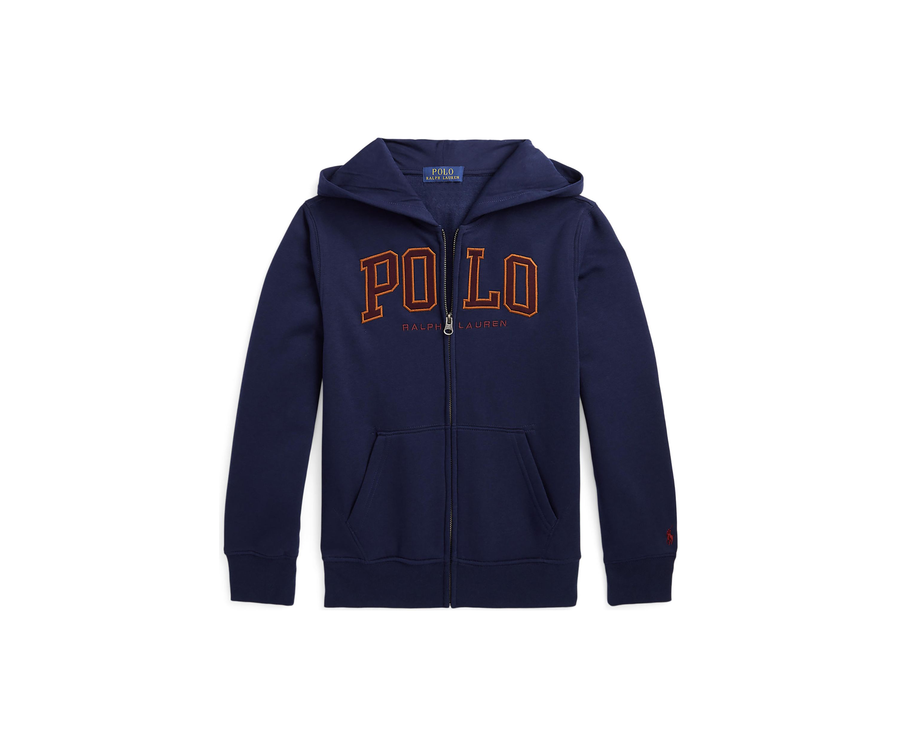 Boys 8-20 Logo Fleece Full Zip Hoodie
