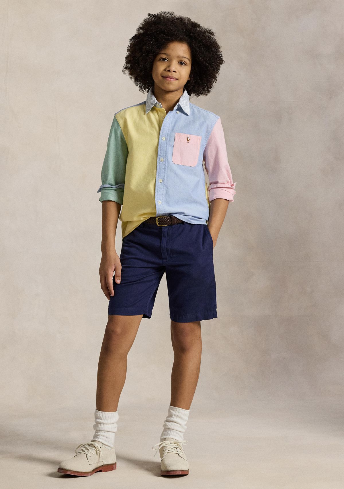 Boys 8-20 Cotton Oxford Fun Shirt