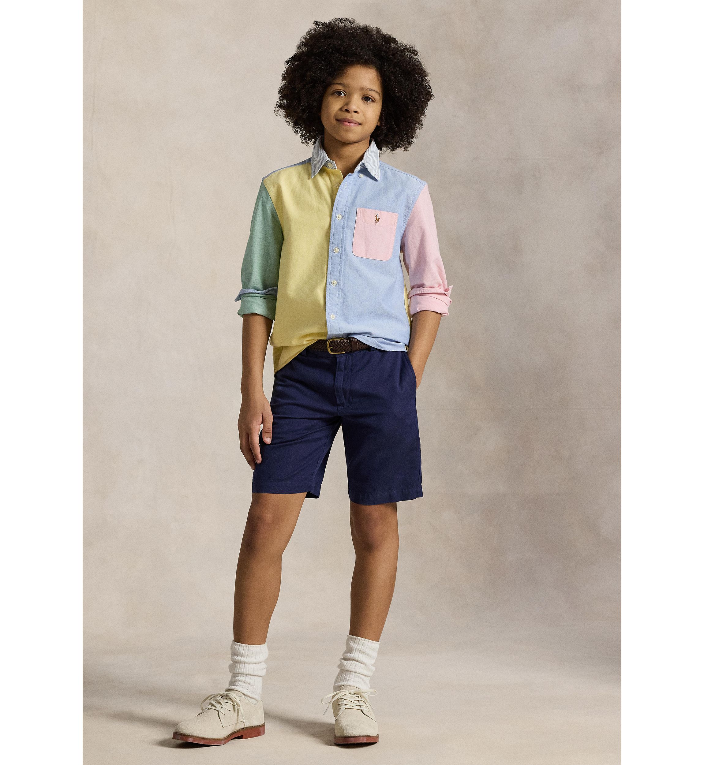 Boys 8-20 Cotton Oxford Fun Shirt