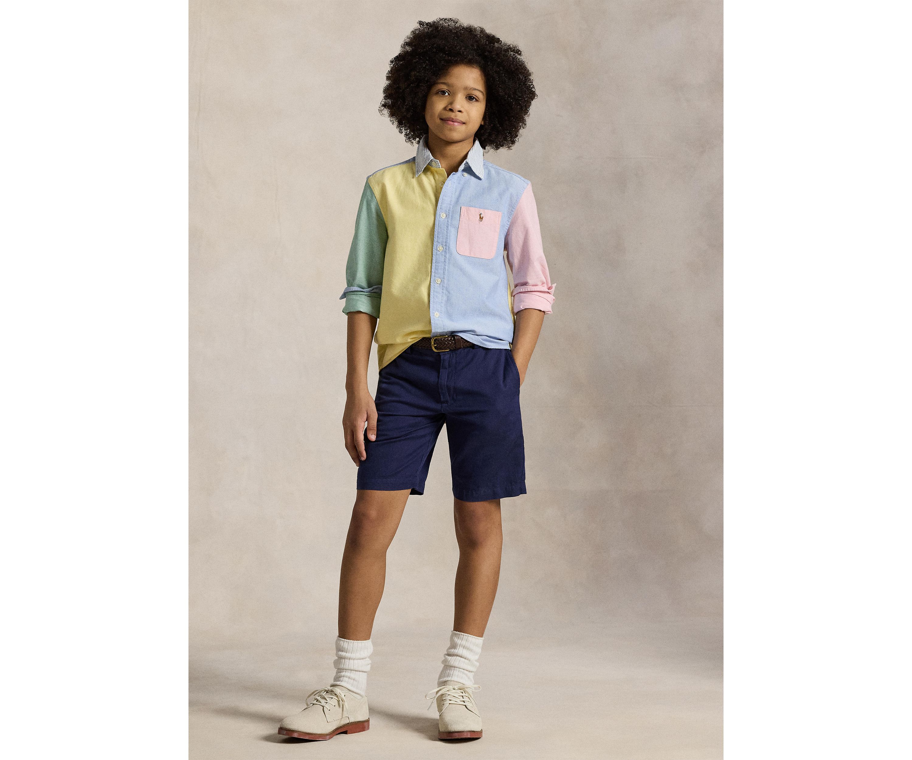 Boys 8-20 Cotton Oxford Fun Shirt