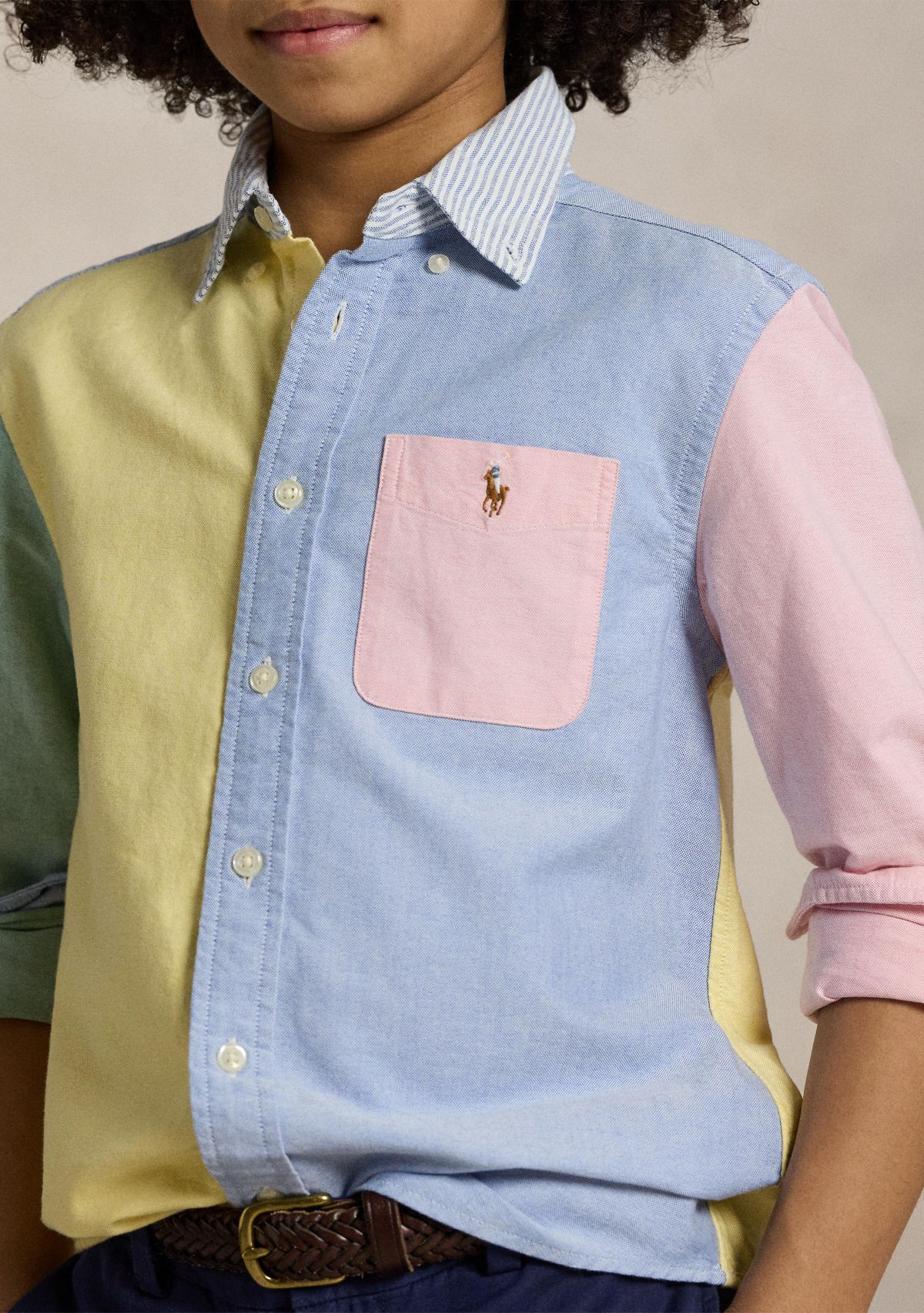 Boys 8-20 Cotton Oxford Fun Shirt