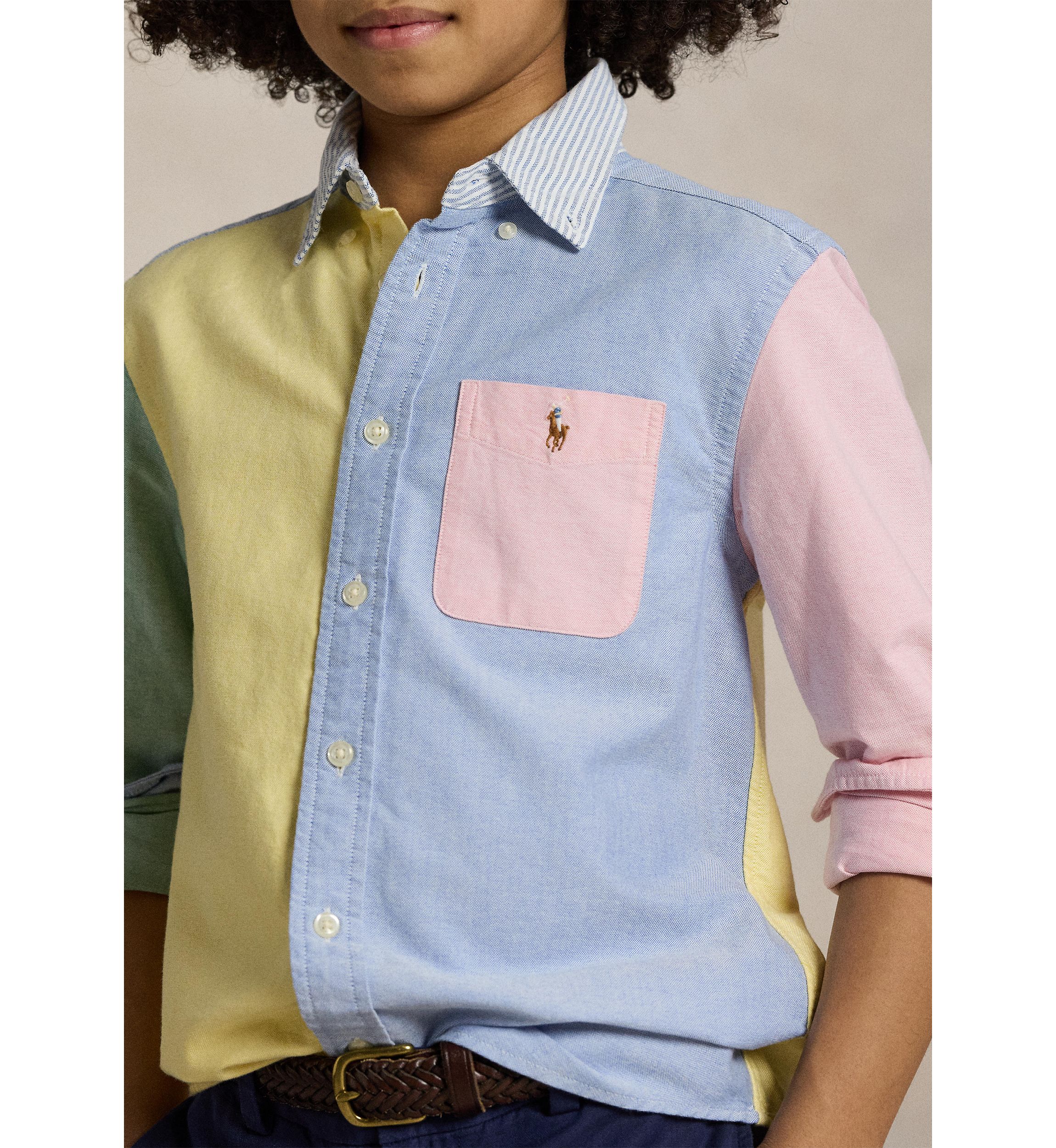 Boys 8-20 Cotton Oxford Fun Shirt