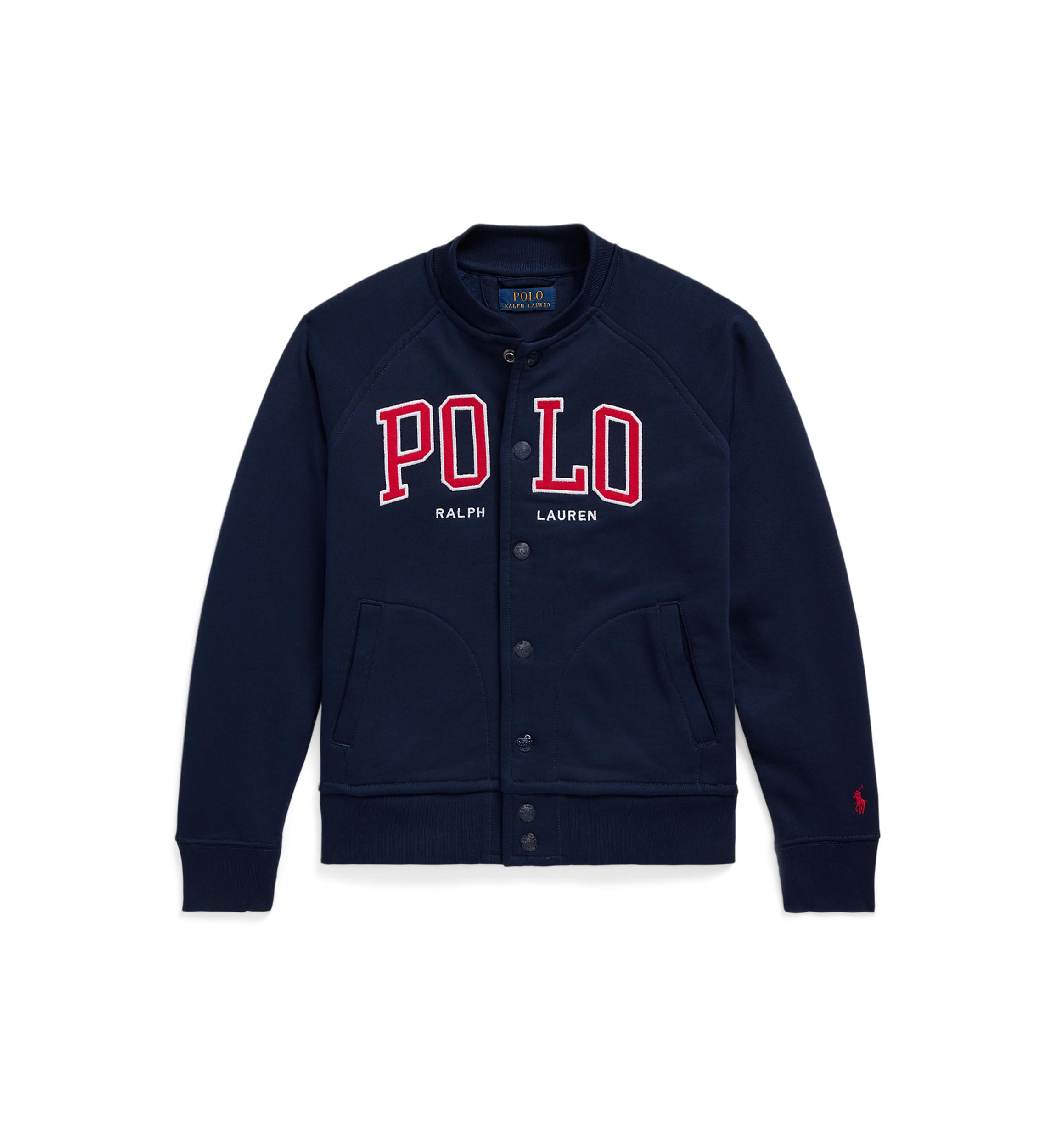 Boys 8-20 Logo Fleece Baseball Jacket
