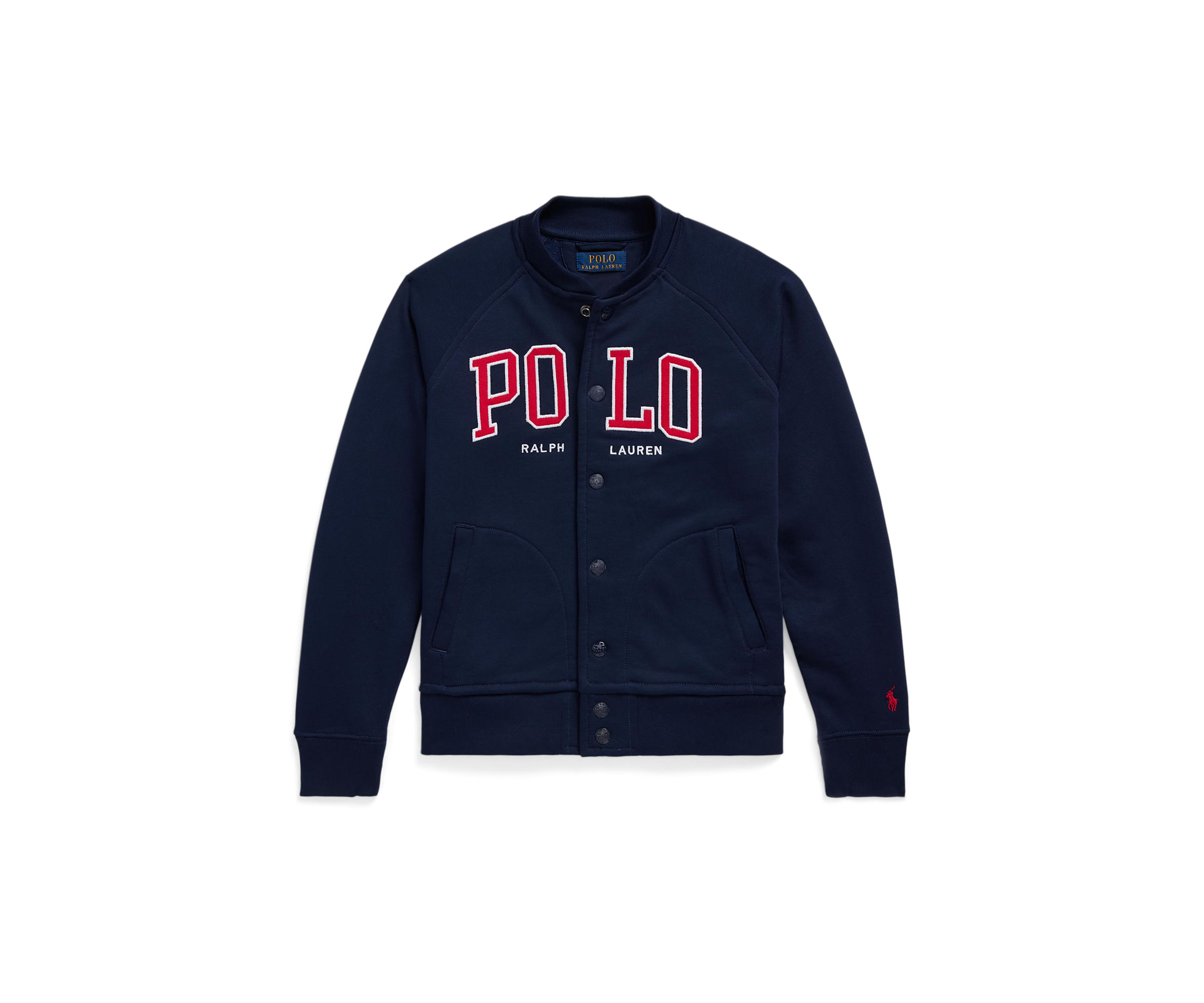 Boys 8-20 Logo Fleece Baseball Jacket