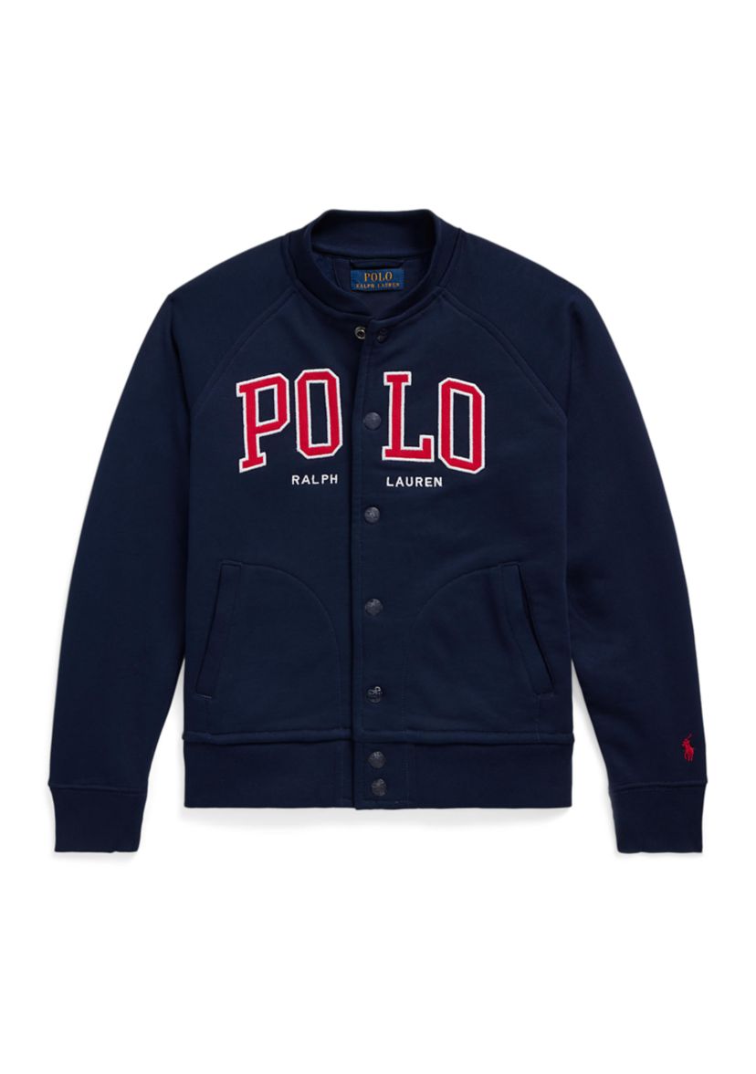 Boys 8-20 Logo Fleece Baseball Jacket