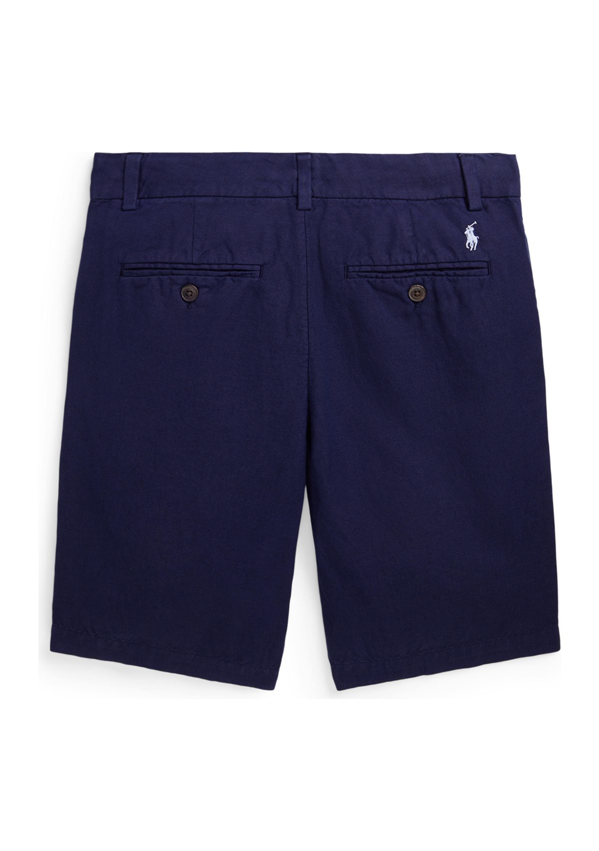 Boys 8-20 Straight Fit Linen Cotton Shorts