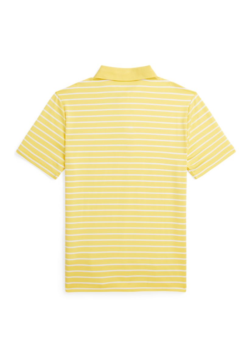 Boys 8-20 Striped Performance Jersey Polo Shirt