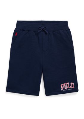 Polo Ralph Lauren Big Boys Logo Fleece Short Navy Size M