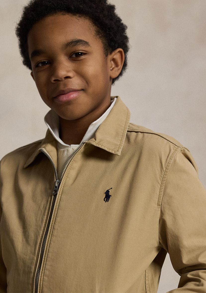  Boys 8-20 The Bayport Cotton Poplin Jacket 