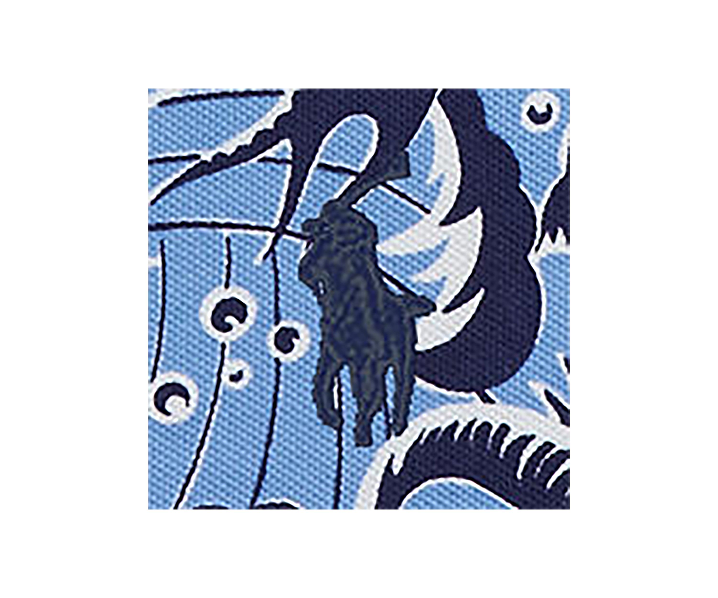 Boys 8-20 Reef Print Cotton Mesh Polo Shirt